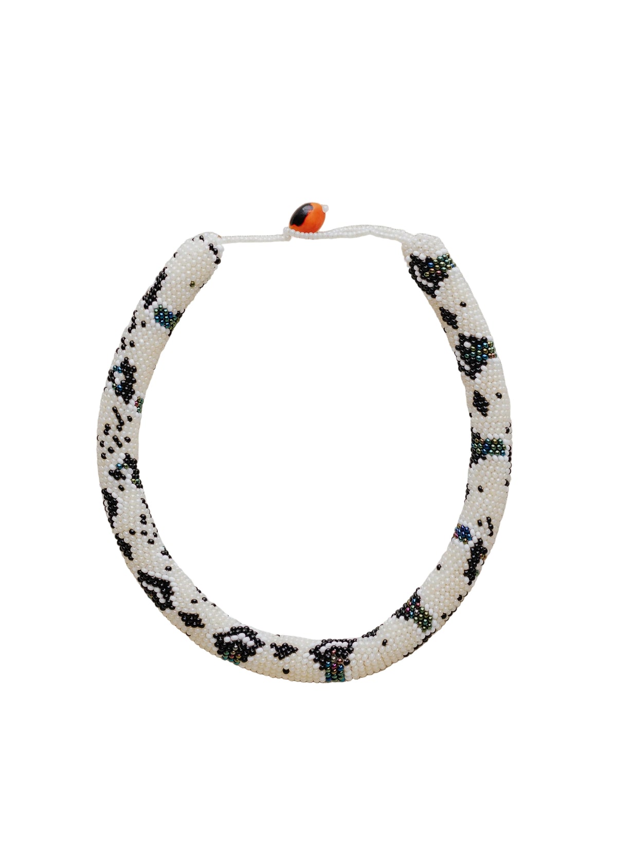Jazmin Necklace - Speckled Worm-Lizard (Amphisbaena bassleri)