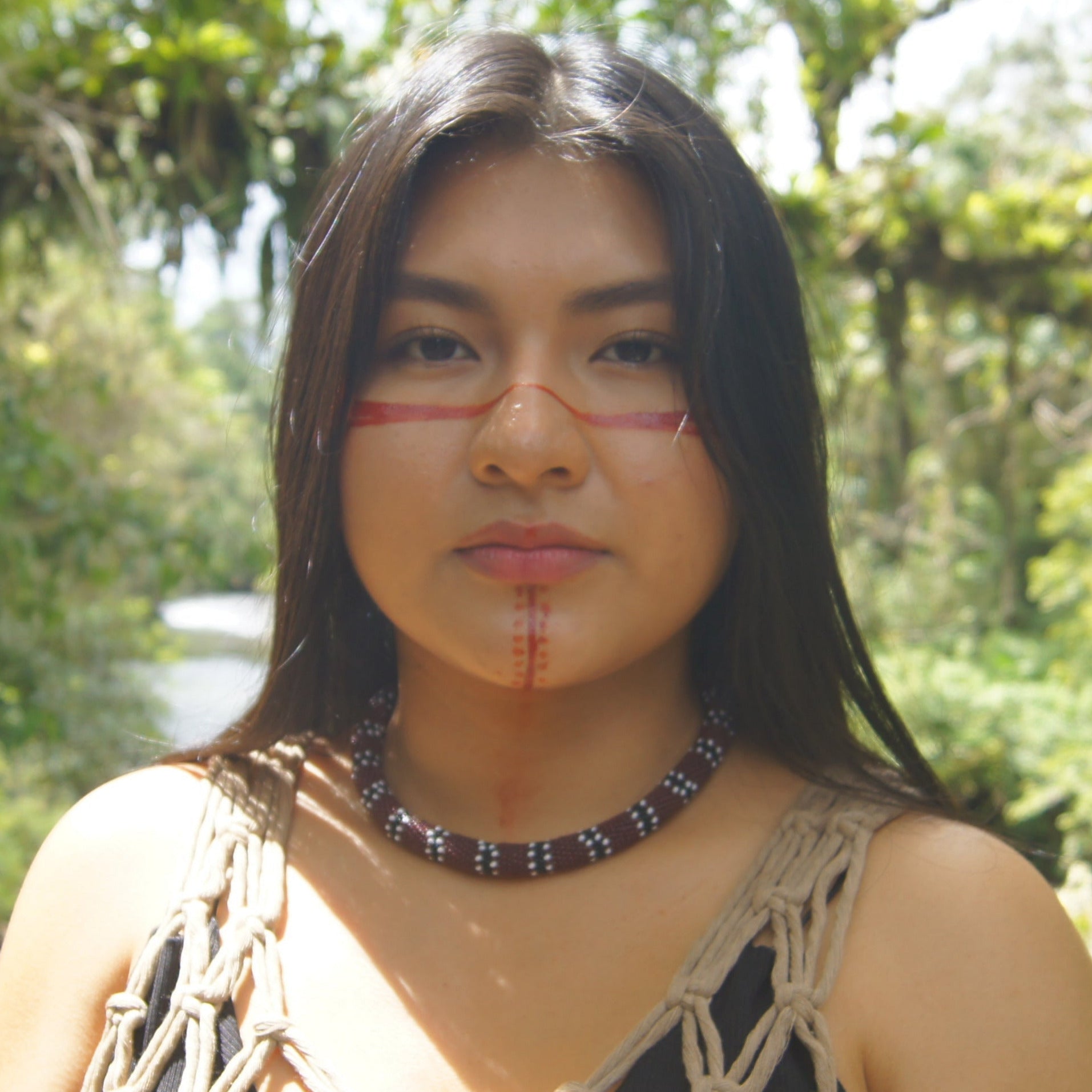 Sisa Necklace - Ornate Coralsnake (Micrurus ornatissimus)