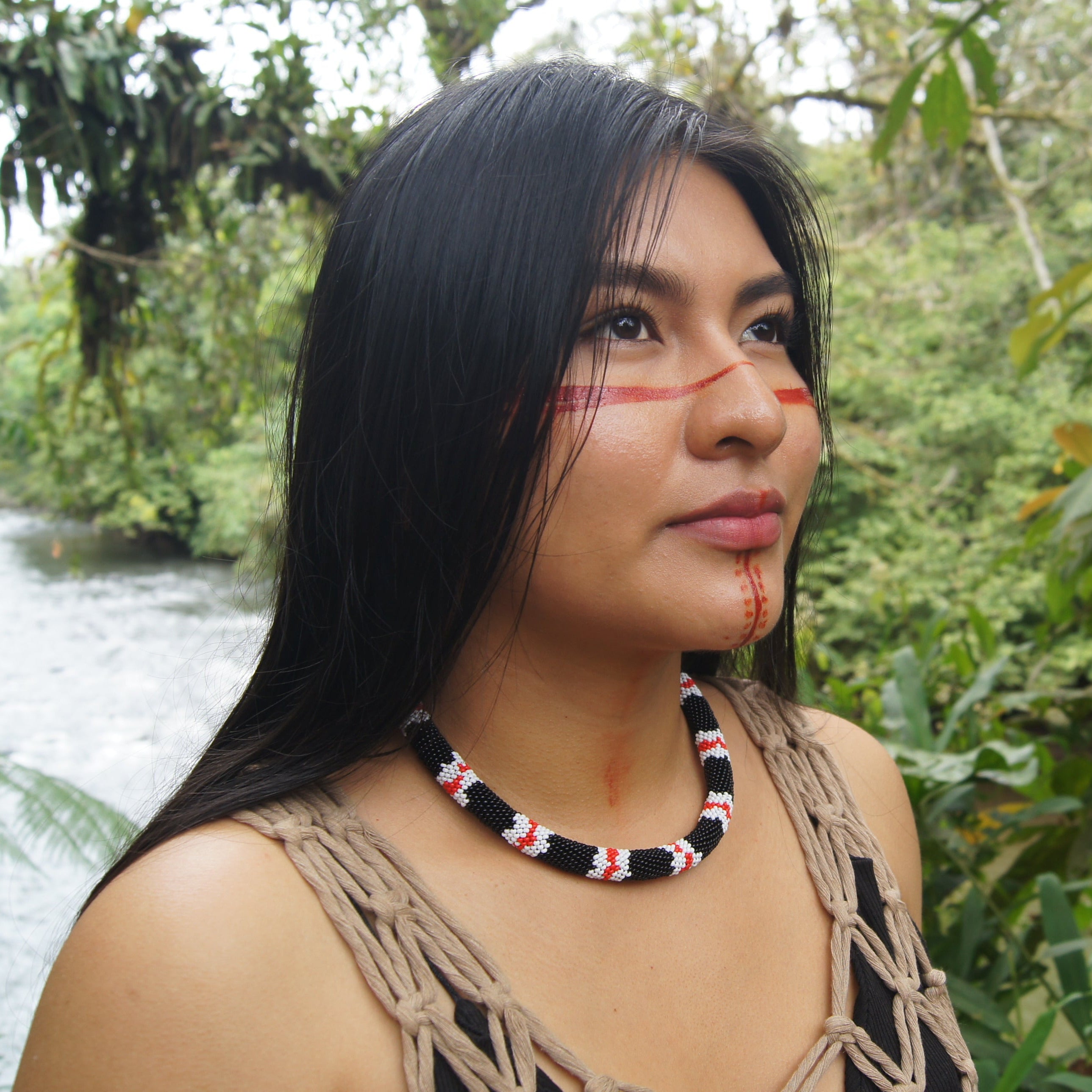 Sisa Necklace - Amazon Banded Snake