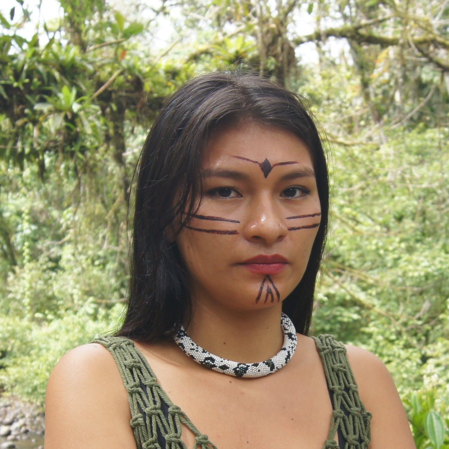 Jazmin Necklace - Speckled Worm-Lizard (Amphisbaena bassleri)