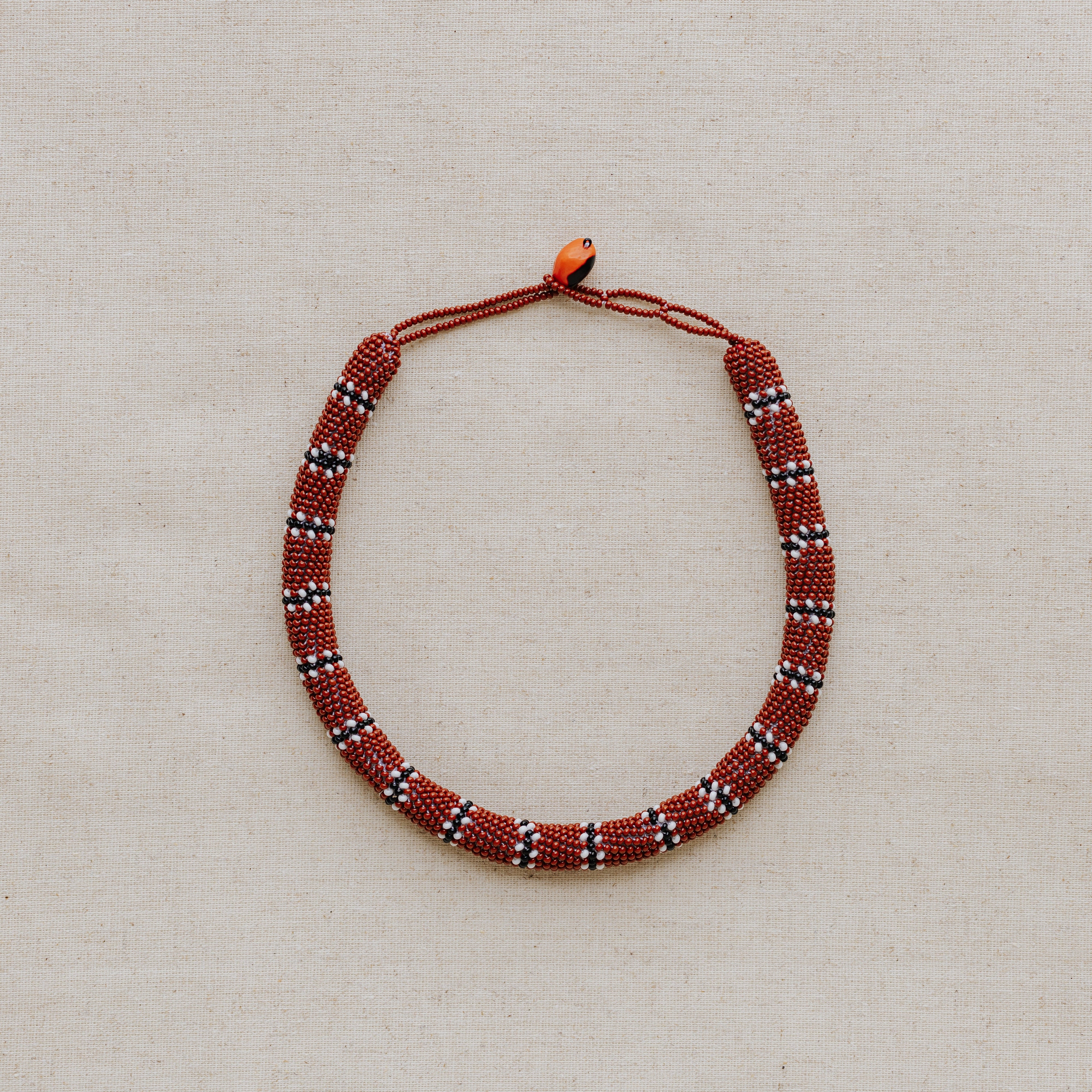 Sisa Necklace - Ornate Coralsnake (Micrurus ornatissimus)