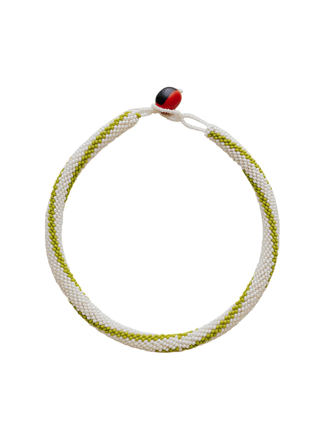 Kaina Necklace - Striped Sharpnose Snake (Xenoxybelis argenteus)