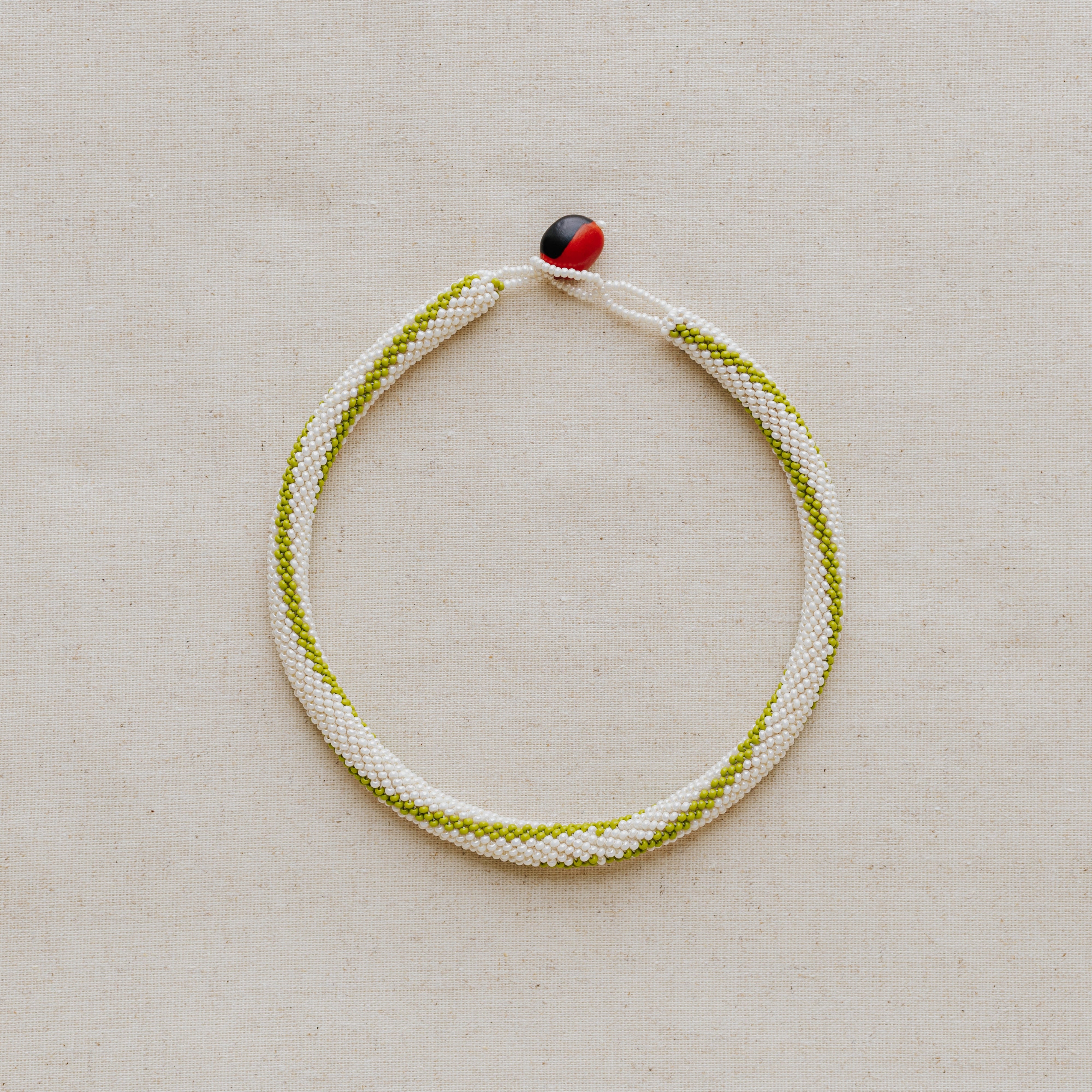 Kaina Necklace - Striped Sharpnose Snake (Xenoxybelis argenteus)