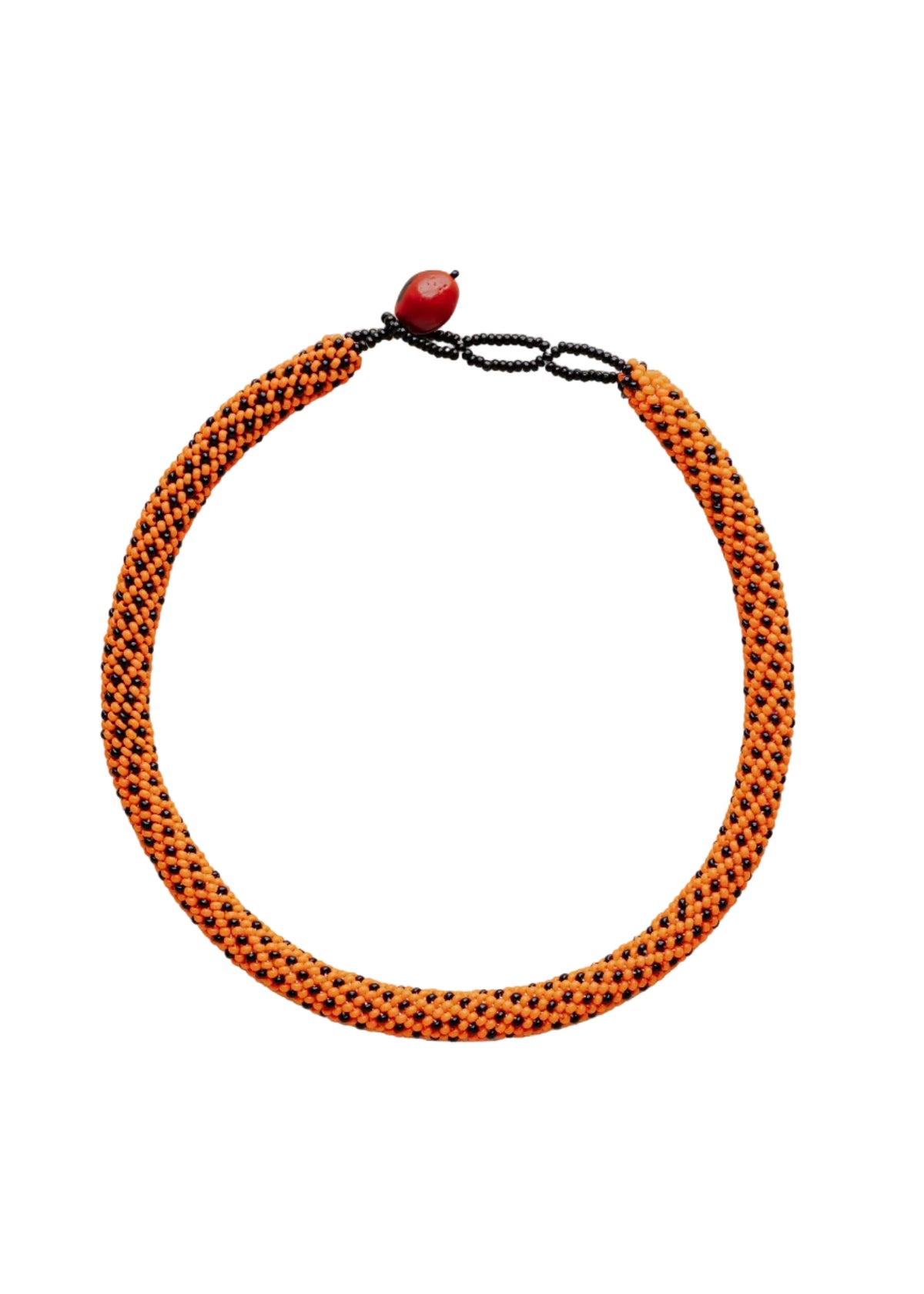 Kaina Necklace - Black-collared snake (Drepanoides anomalus)
