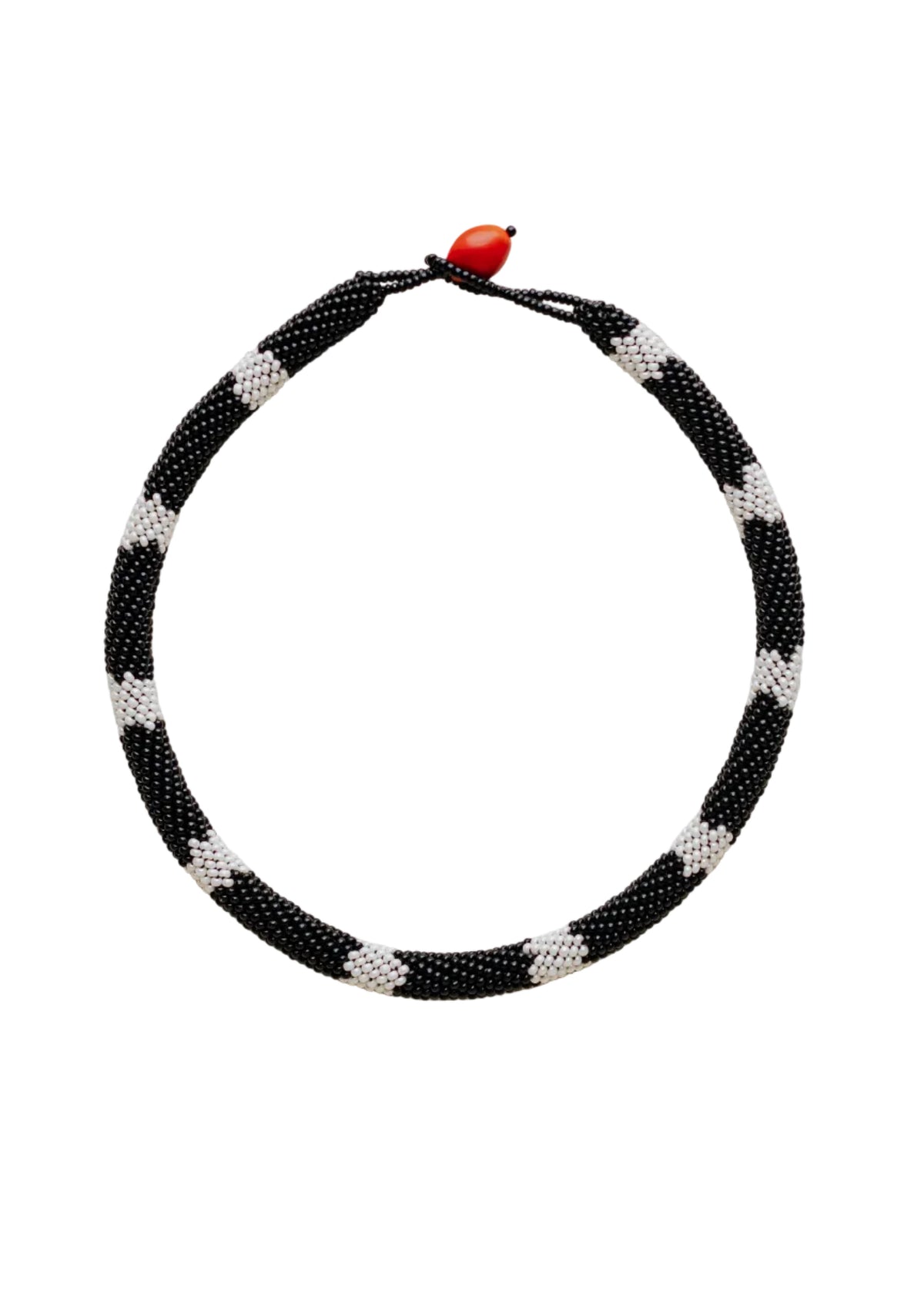Kaina Necklace - Calico False Coralsnake (Oxyrhopus petola)