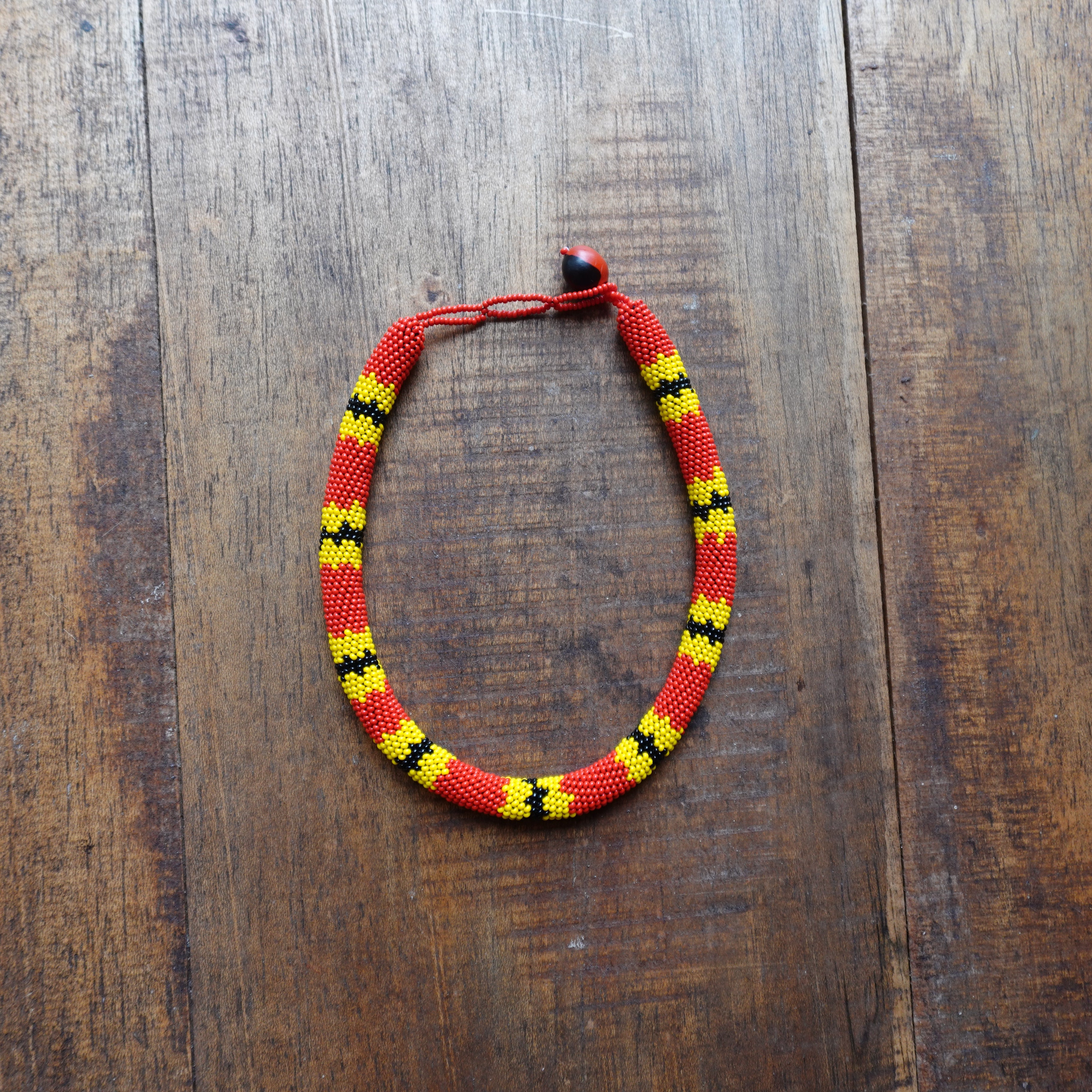 Sisa Necklace - Langsdorff’s coral snake (Micrurus langsdorffi)