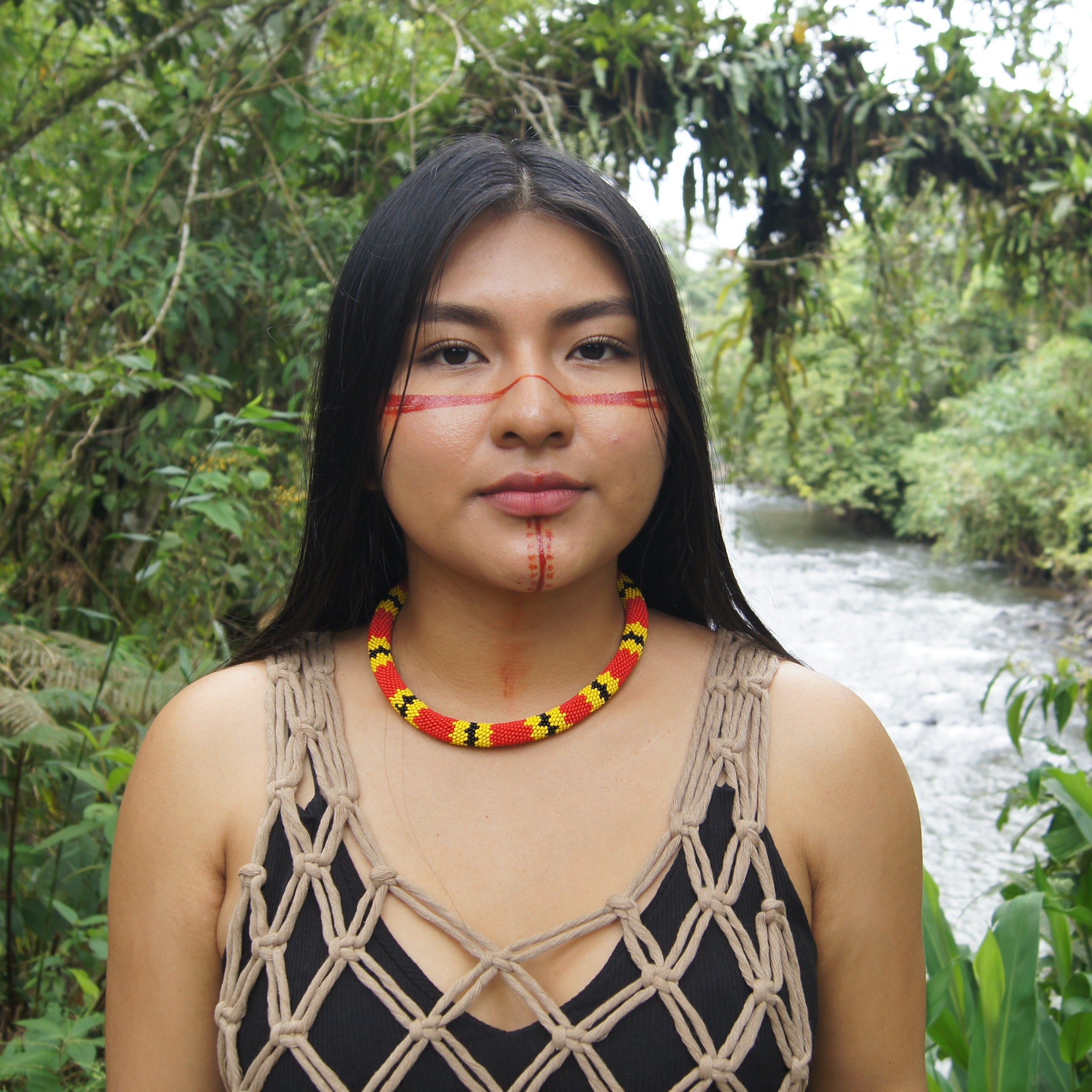 Sisa Necklace - Langsdorff’s coral snake (Micrurus langsdorffi)