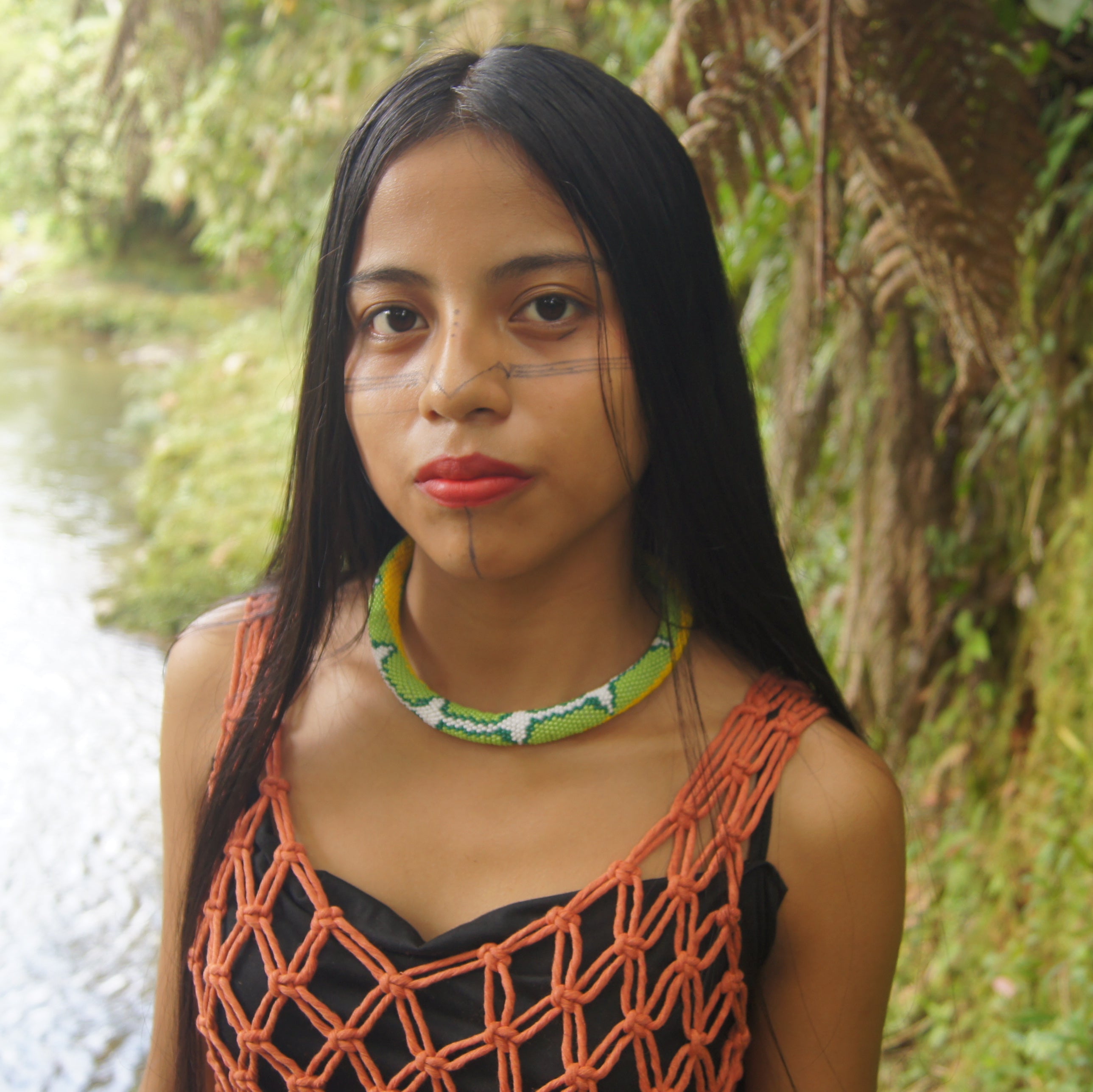 Collar Jazmin - Boa Esmeralda (Corallus batesii)
