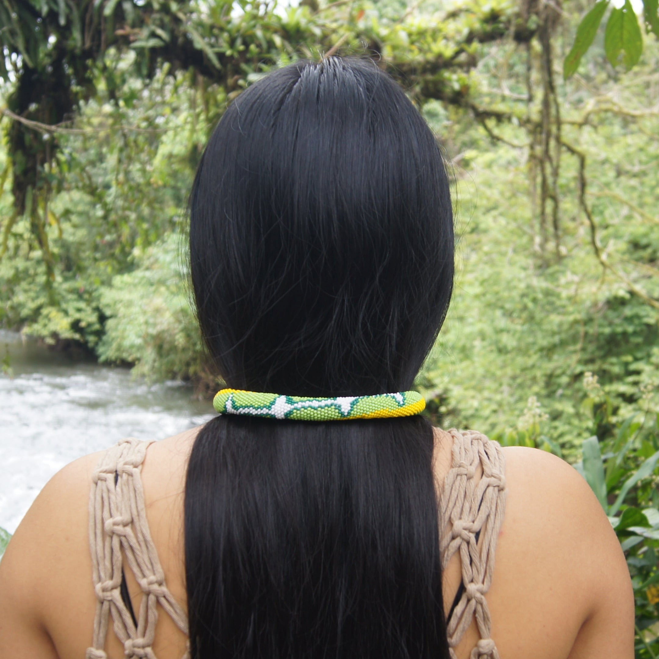 Collar Jazmin - Boa Esmeralda (Corallus batesii)