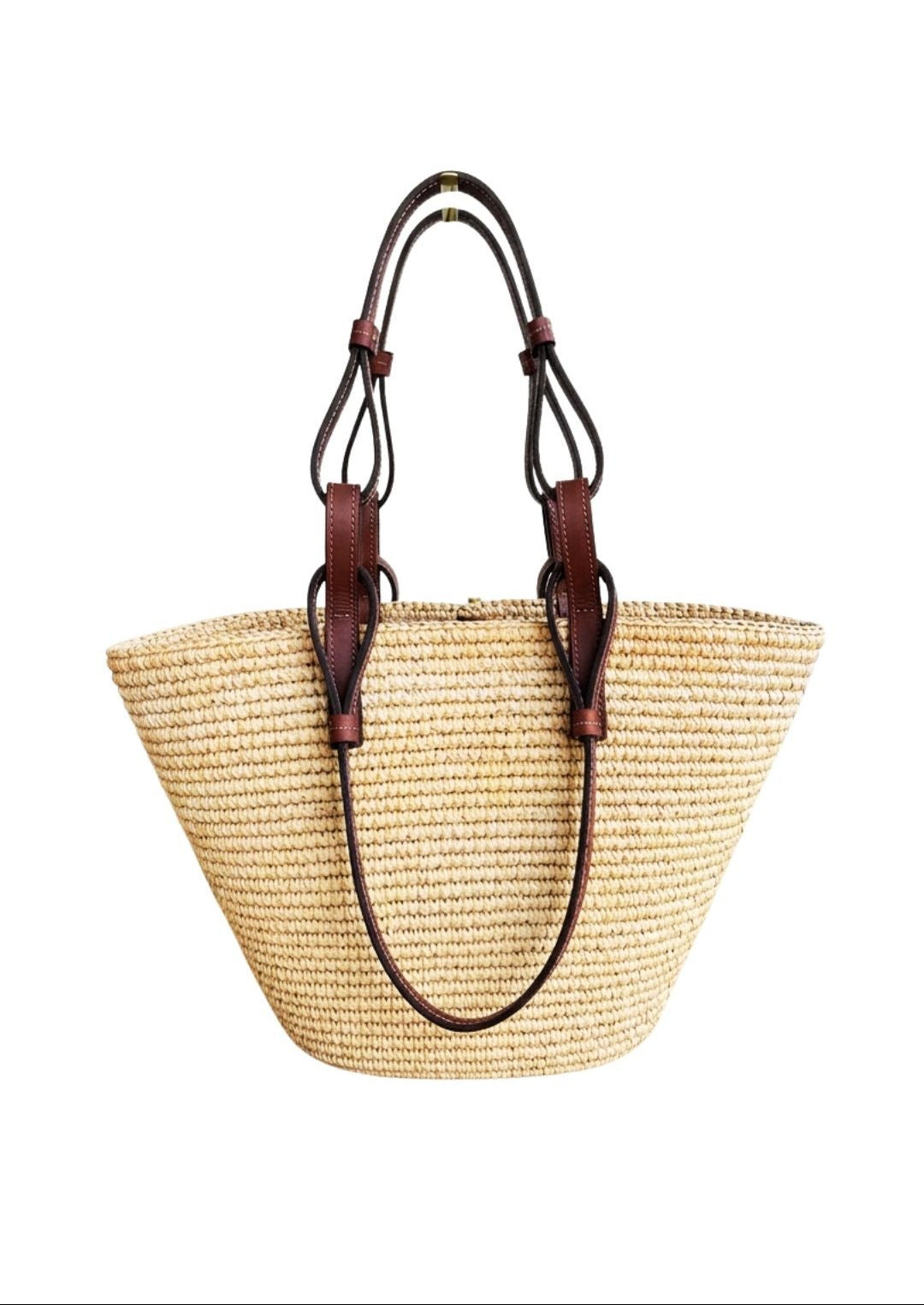 Palmira straw tote